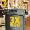 Kontener BRUTE® 121,1L 2632-00 White okrągły z kanałami